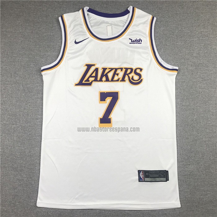 Camiseta Los Angeles Lakers Carmelo Anthony NO 7 Association 2021 Blanco